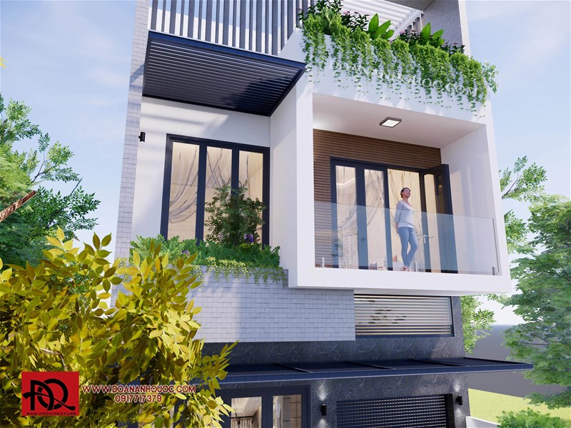 thiết kế nhà phố phan thiết